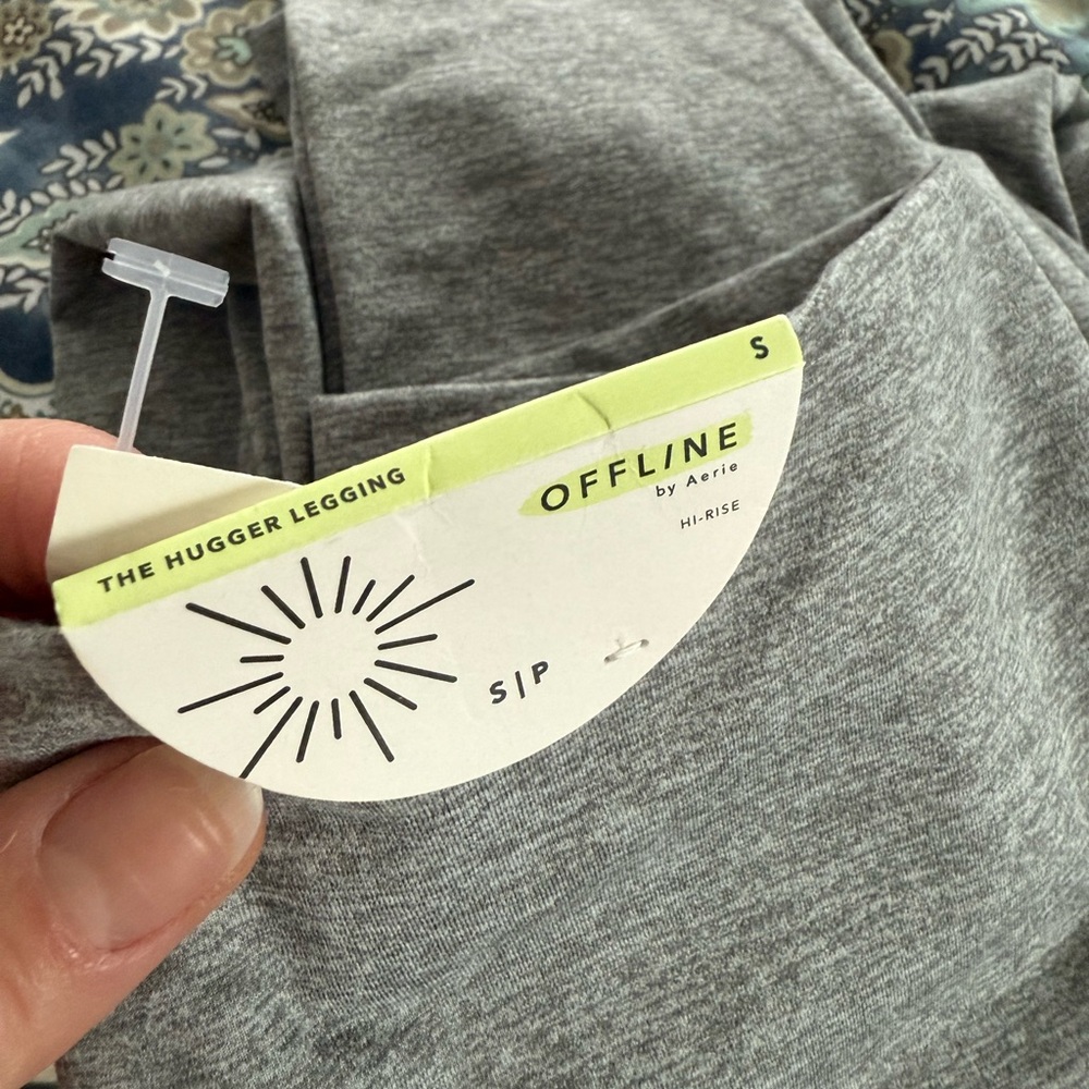 Aerie Gray Hugger Legging